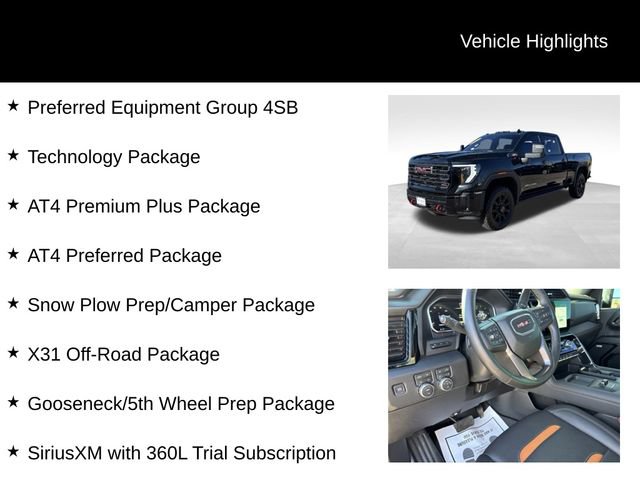 Certified 2026 GMC Sierra 3500 AT4 w/ AT4 Premium Plus Package AWD/4WD image 7