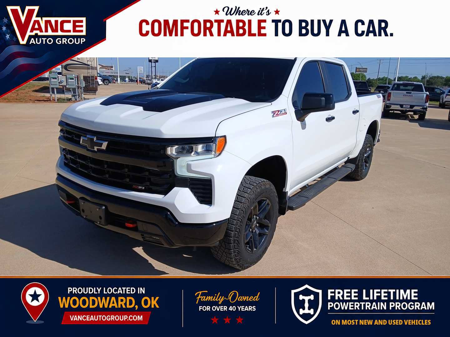 Used 2023 Chevrolet Silverado 1500 LT Trail Boss w/ Protection Package AWD/4WD image 1