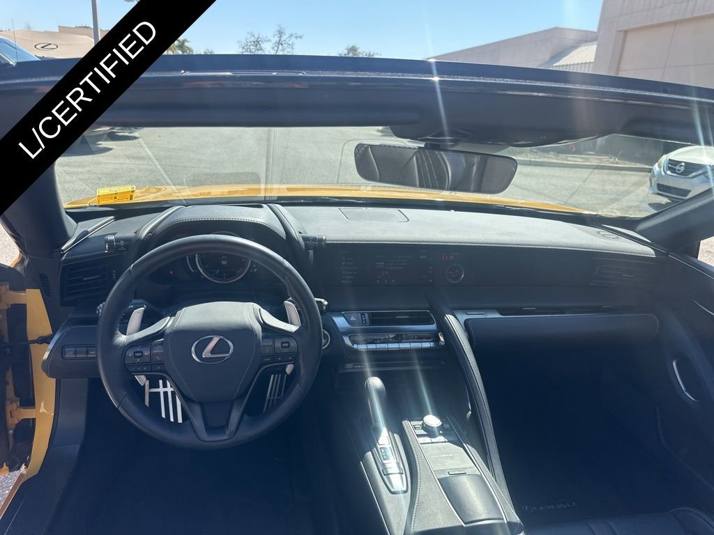 Certified 2021 Lexus LC 500 Convertible w/ Touring Package image 50