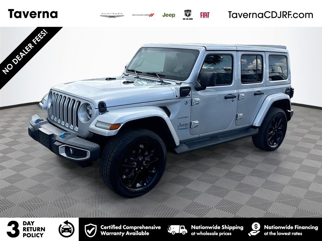 Used 2022 Jeep Wrangler Unlimited Sahara w/ Cold Weather Group AWD/4WD image 1