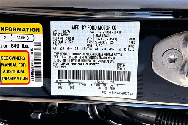 New 2026 Ford Bronco Sport Big Bend w/ Convenience Package image 13