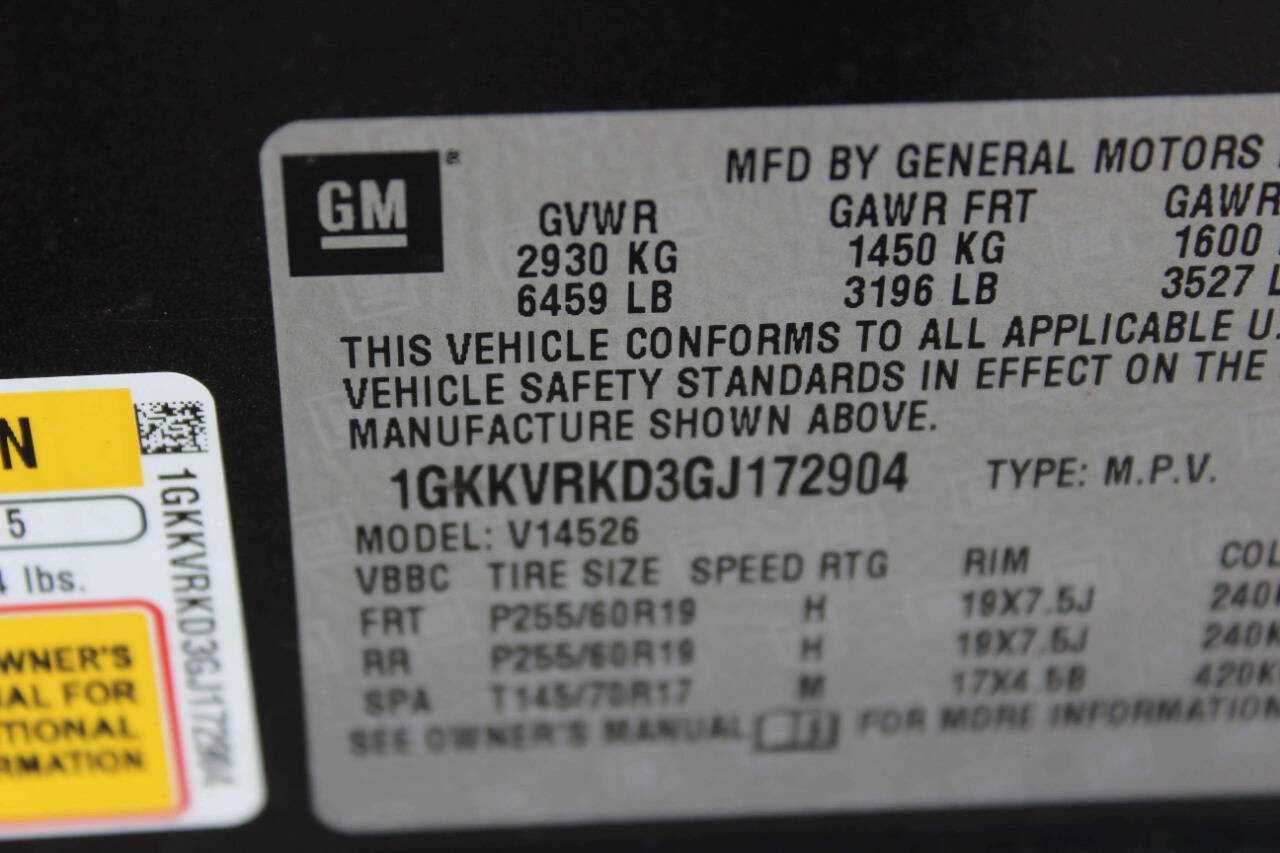 Used 2016 GMC Acadia SLT w/ Open Road Package AWD/4WD image 11