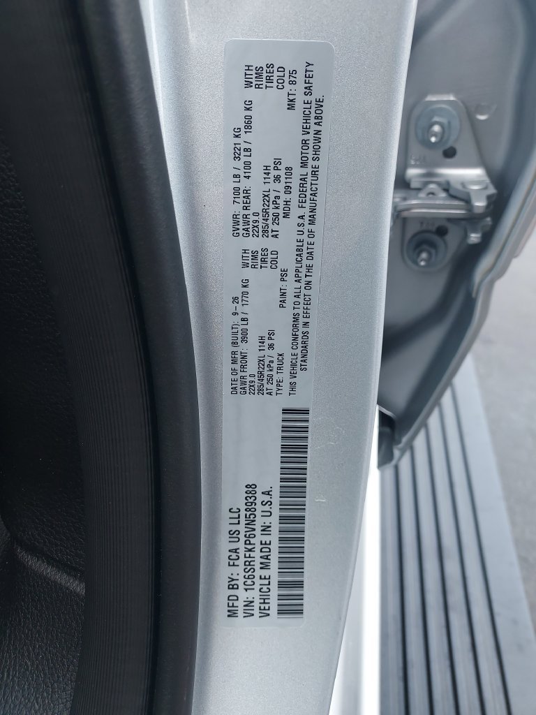 New 2027 RAM 1500 Tungsten AWD/4WD image 25