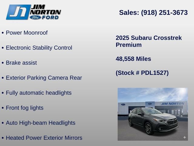 Used 2025 Subaru Crosstrek 2.0i Premium image 31