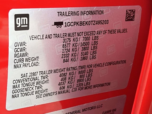New 2026 Chevrolet Silverado 1500 Custom w/ Turbomax Blackout Package AWD/4WD image 9