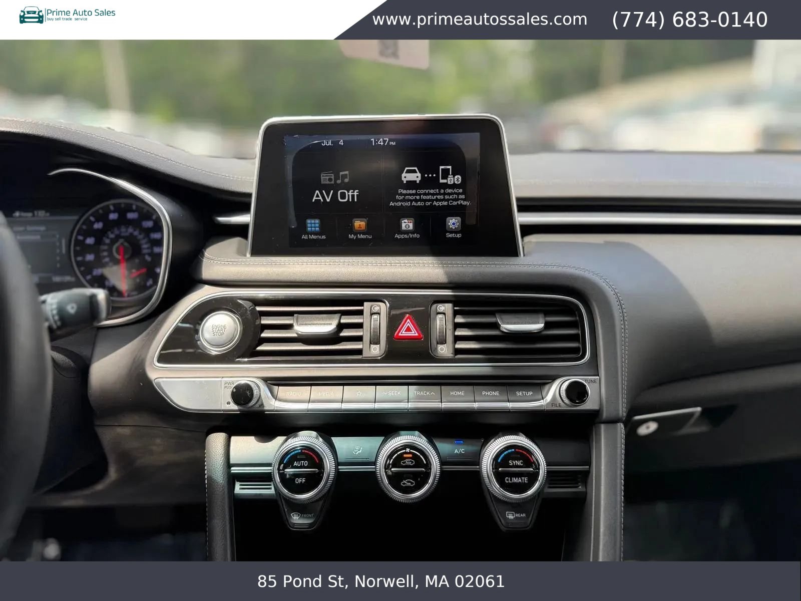 Used 2019 Genesis G70 2.0T Advanced RWD image 24