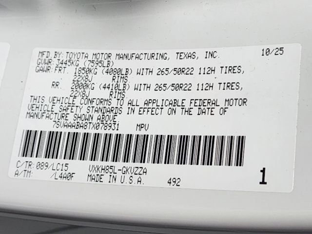 Used 2026 Toyota Sequoia Capstone image 32