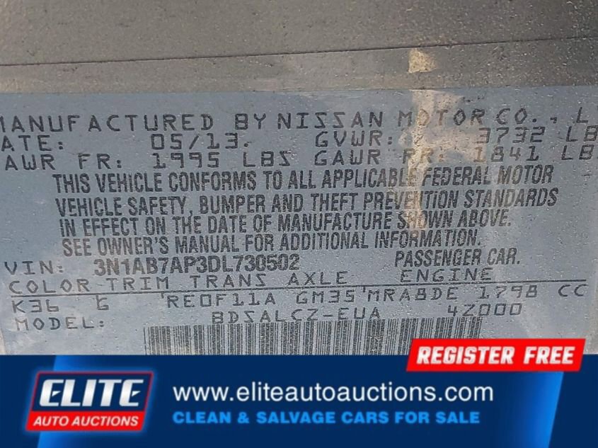 Used 2013 Nissan Sentra S image 18