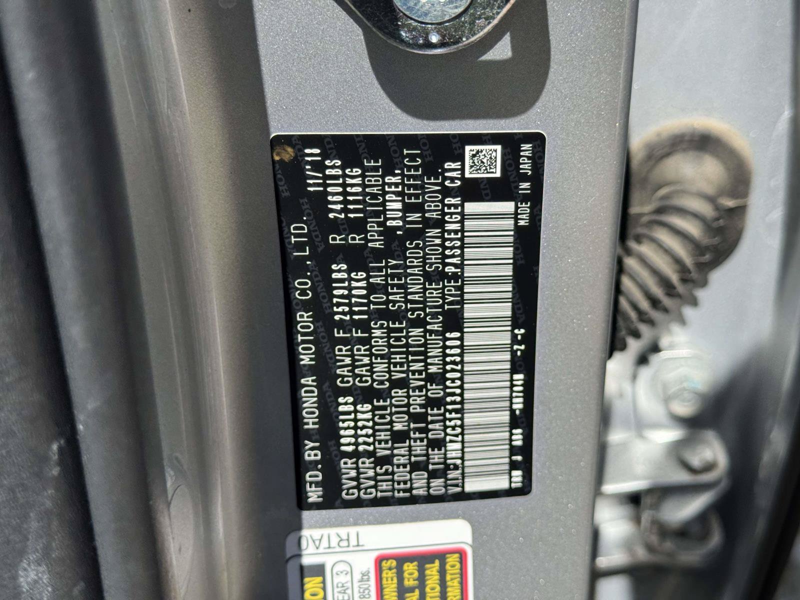 Used 2018 Honda Clarity Plug-In Hybrid image 15