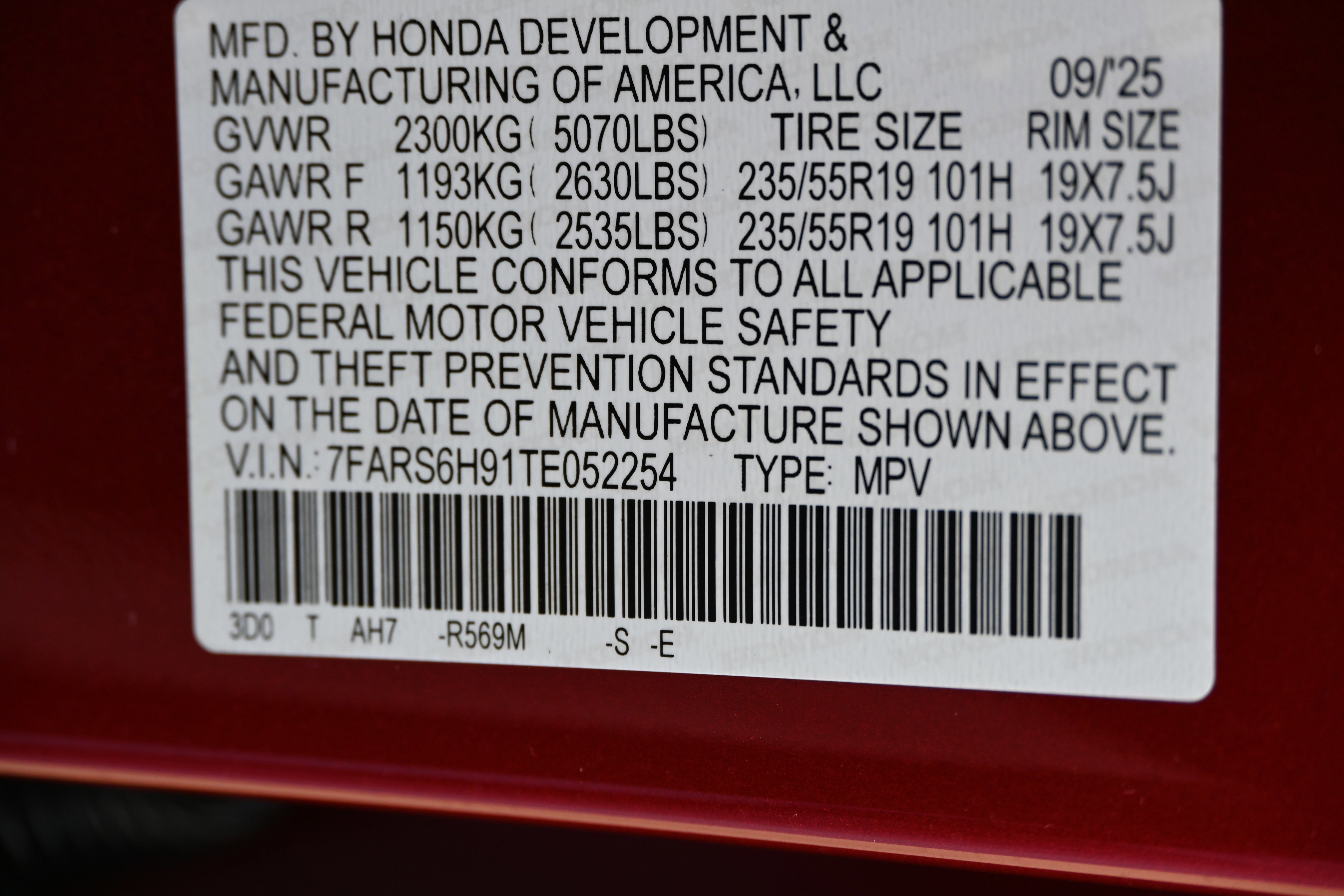 New 2026 Honda CR-V Sport Touring image 24