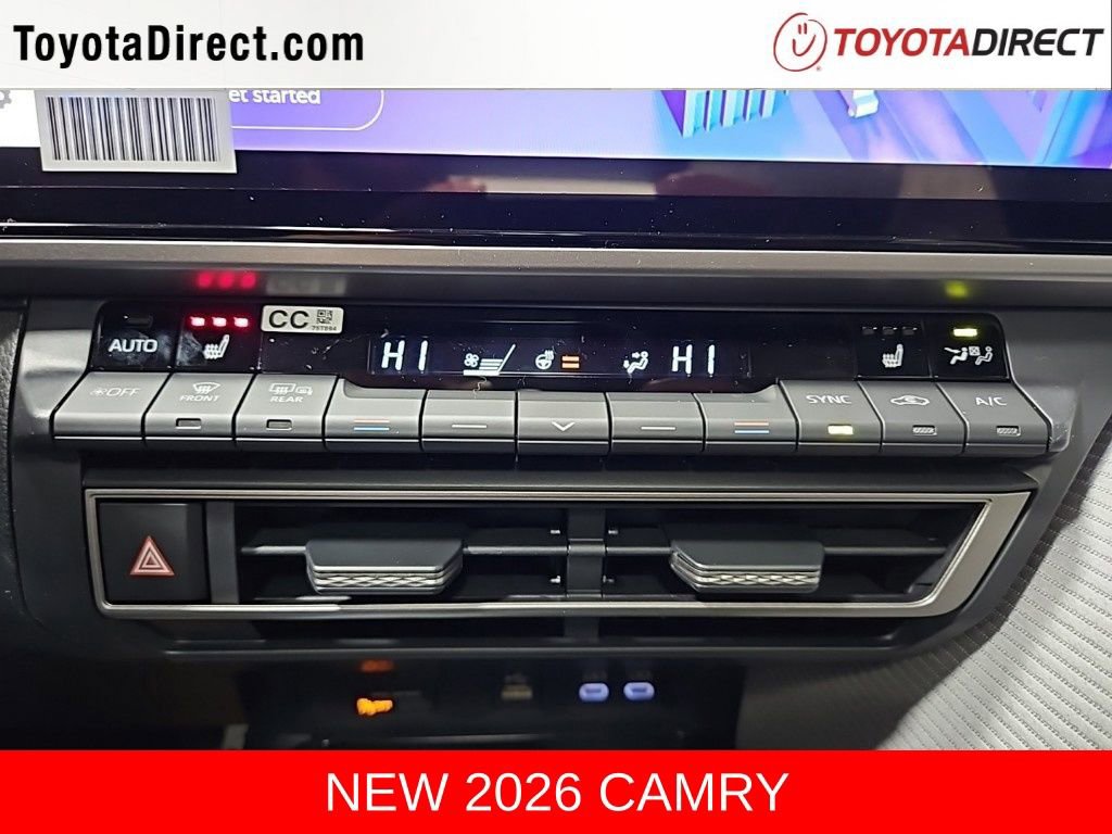 New 2026 Toyota Camry SE FWD image 17