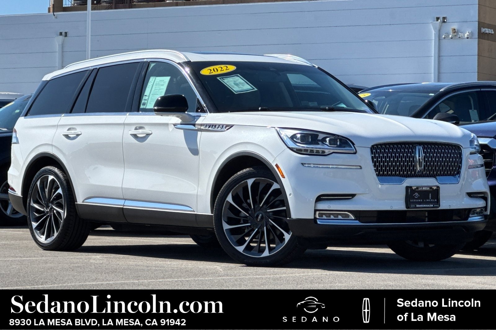 Used 2022 Lincoln Aviator Reserve w/ Equipment Group 201A