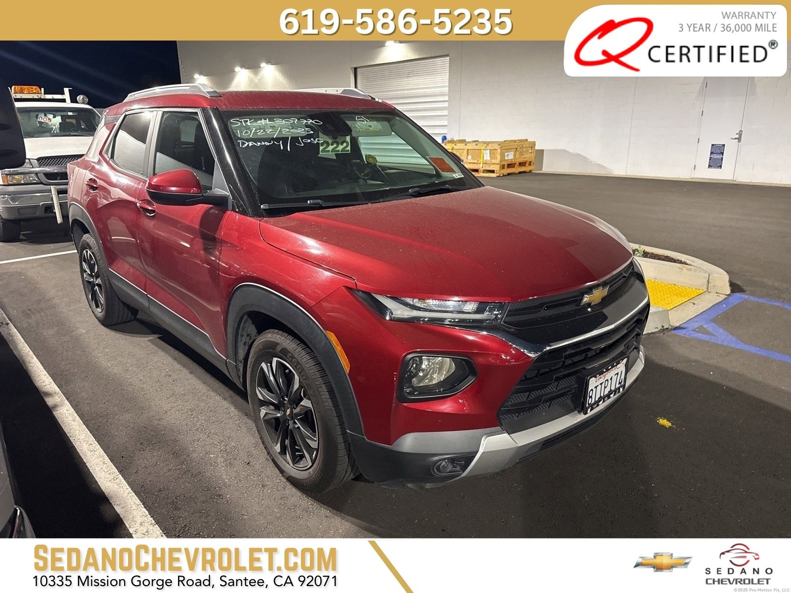 Used 2021 Chevrolet TrailBlazer LT w/ Convenience Package