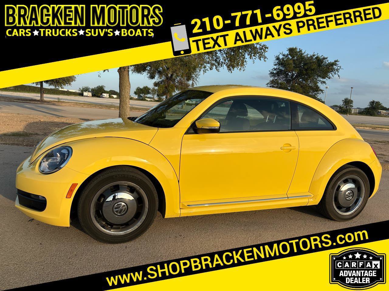 Used 2012 Volkswagen Beetle 2.5