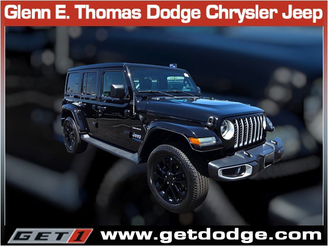 Used 2021 Jeep Wrangler Unlimited Sahara w/ Safety Group AWD/4WD image 1