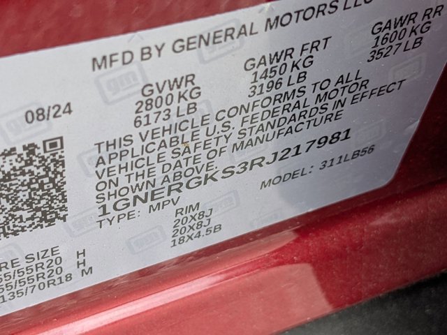 Used 2024 Chevrolet Traverse LT w/ Midnight/Sport Edition image 15