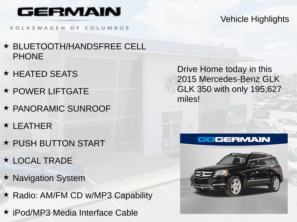 Used 2015 Mercedes-Benz GLK 350 4MATIC image 5