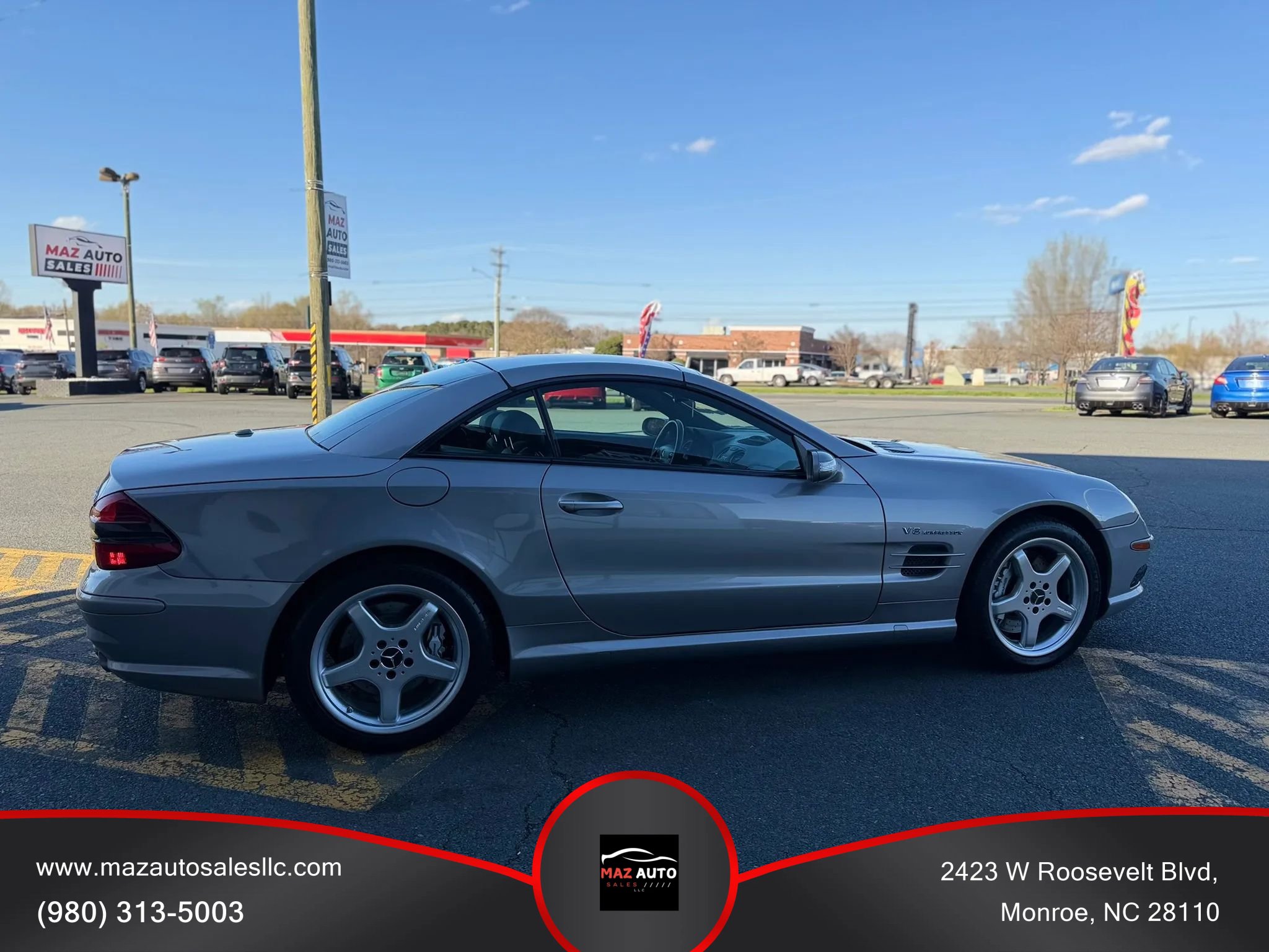 Used 2006 Mercedes-Benz SL 55 AMG SL 55 AMG Roadster 2D image 4