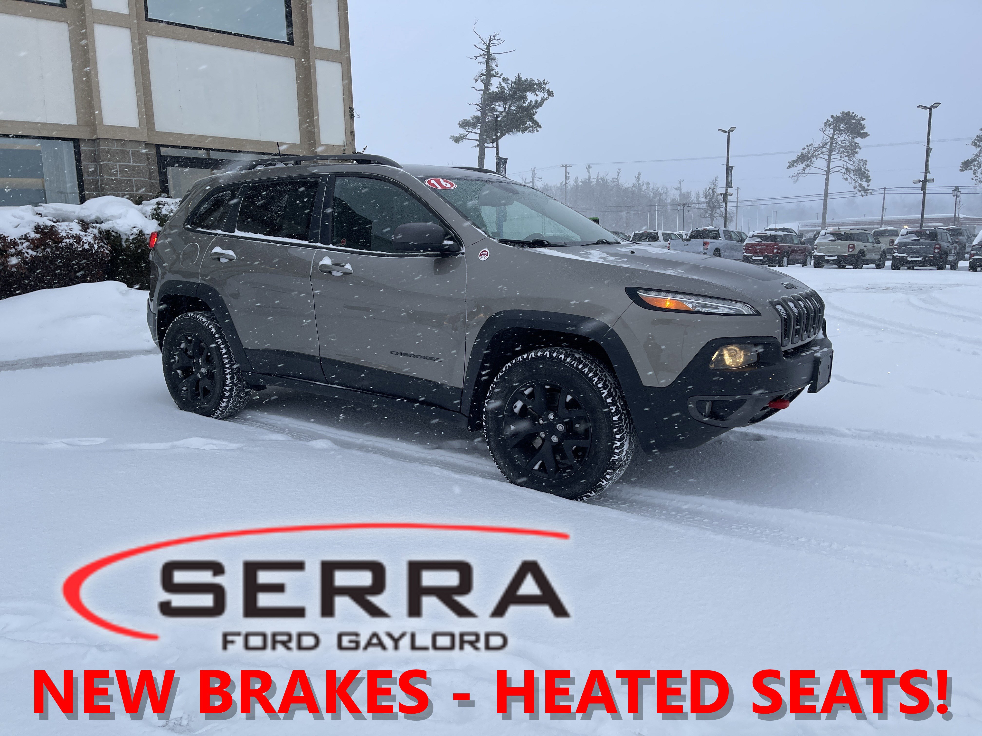 Used 2016 Jeep Cherokee Trailhawk w/ Cold Weather Group