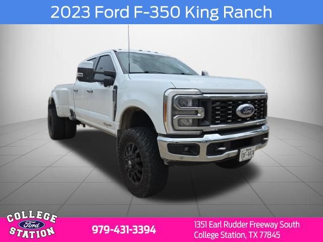 Used 2023 Ford F350 King Ranch w/ Chrome Package AWD/4WD video 1