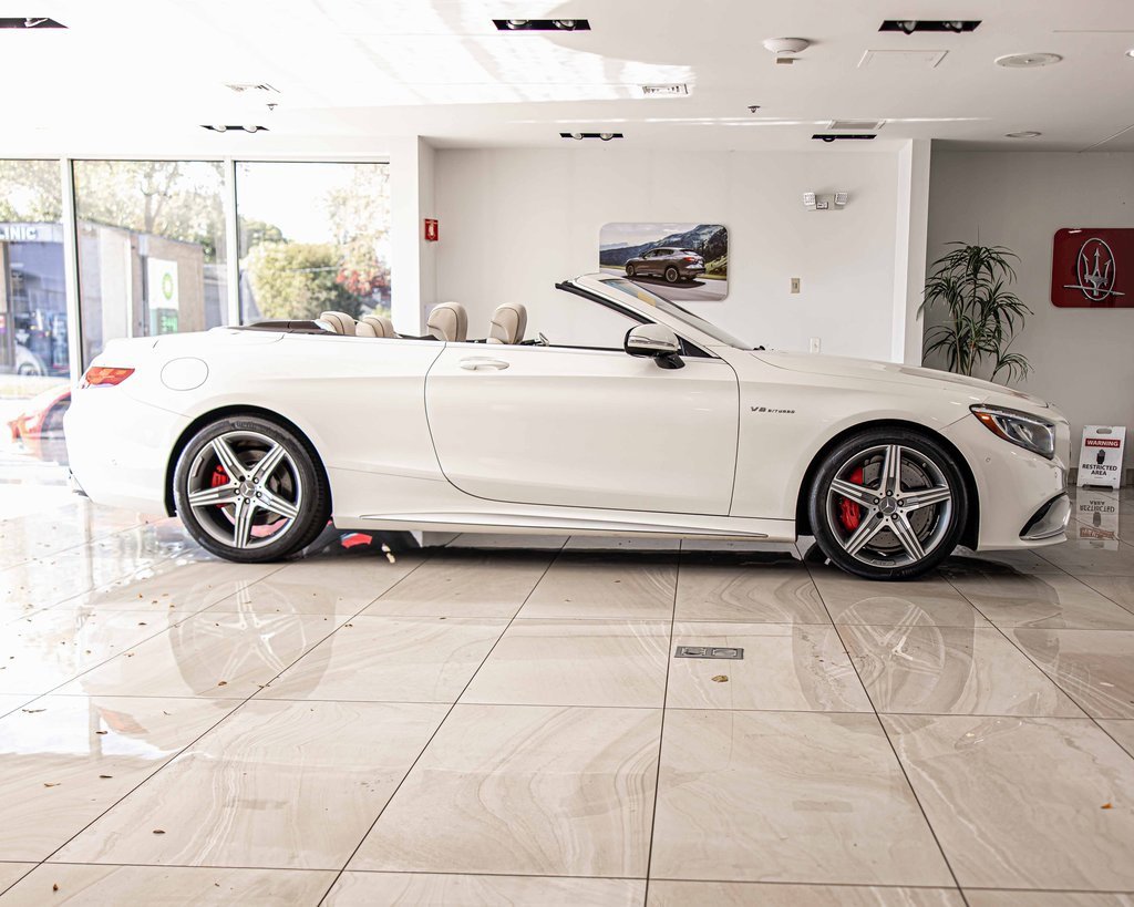 Used 2017 Mercedes-Benz S 63 AMG 4MATIC Cabriolet image 9
