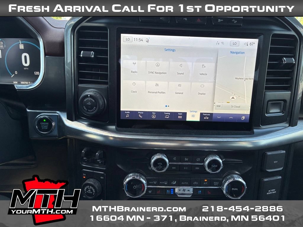 Used 2022 Ford F150 Lariat w/ Equipment Group 502A High AWD/4WD image 12