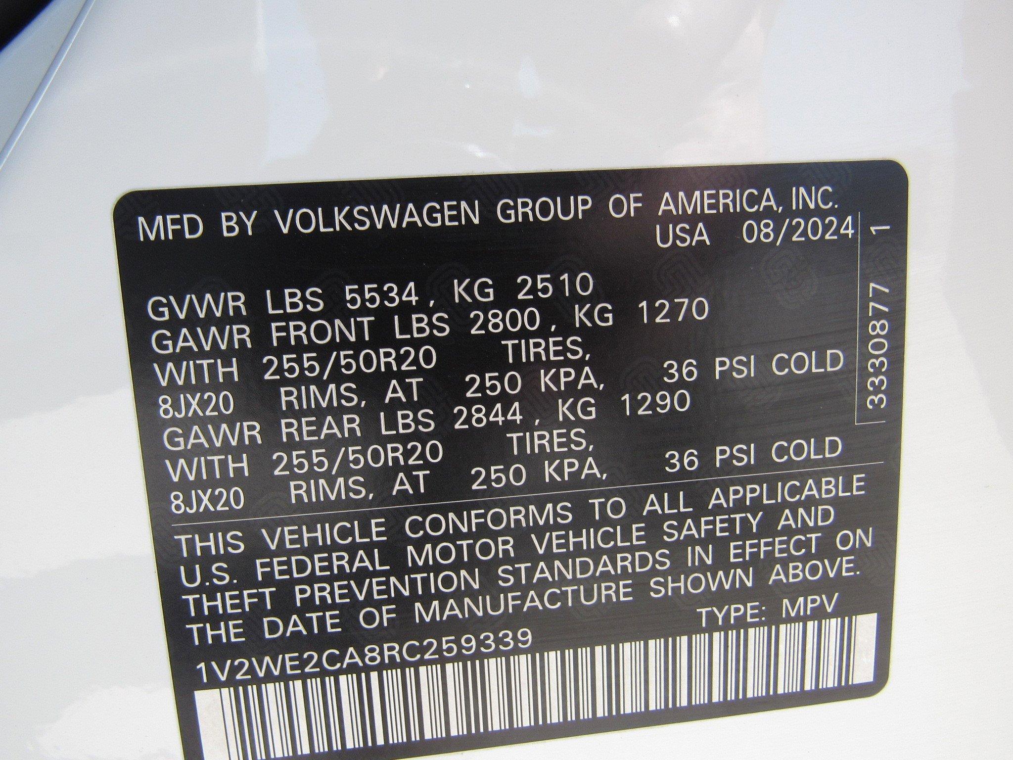 Used 2024 Volkswagen Atlas Cross Sport SE image 29