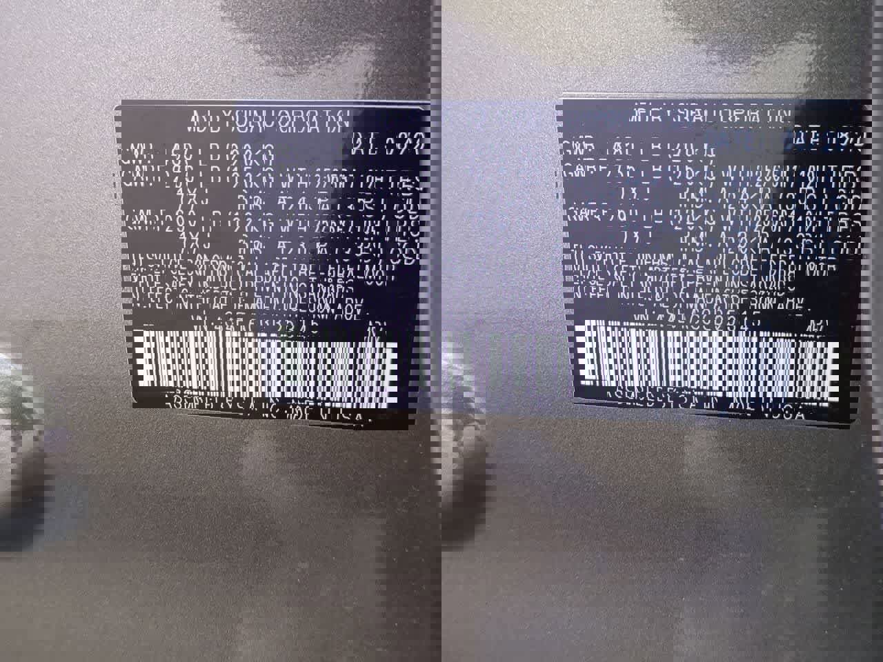 Used 2020 Subaru Outback Premium image 33