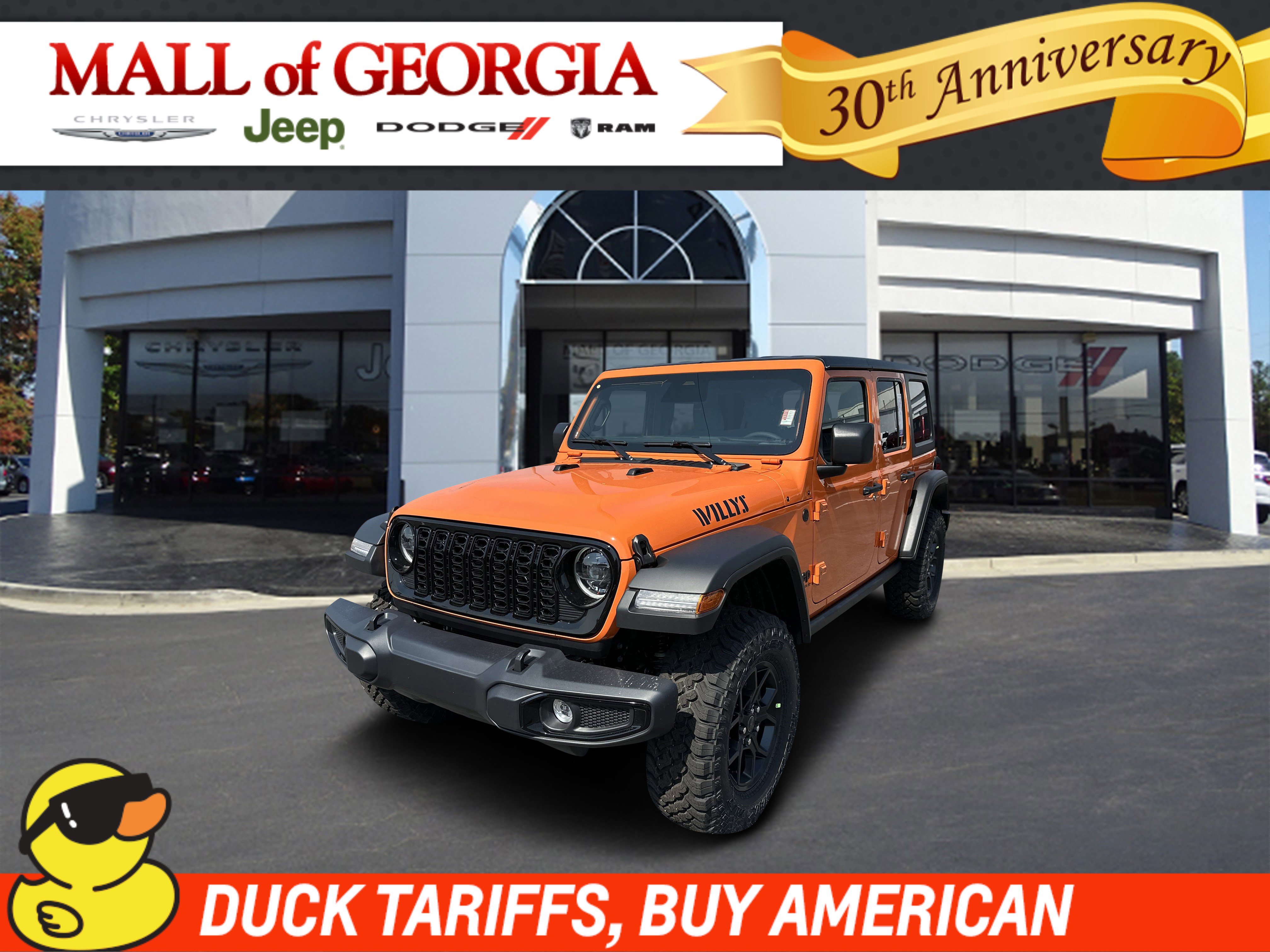 New 2025 Jeep Wrangler Willys