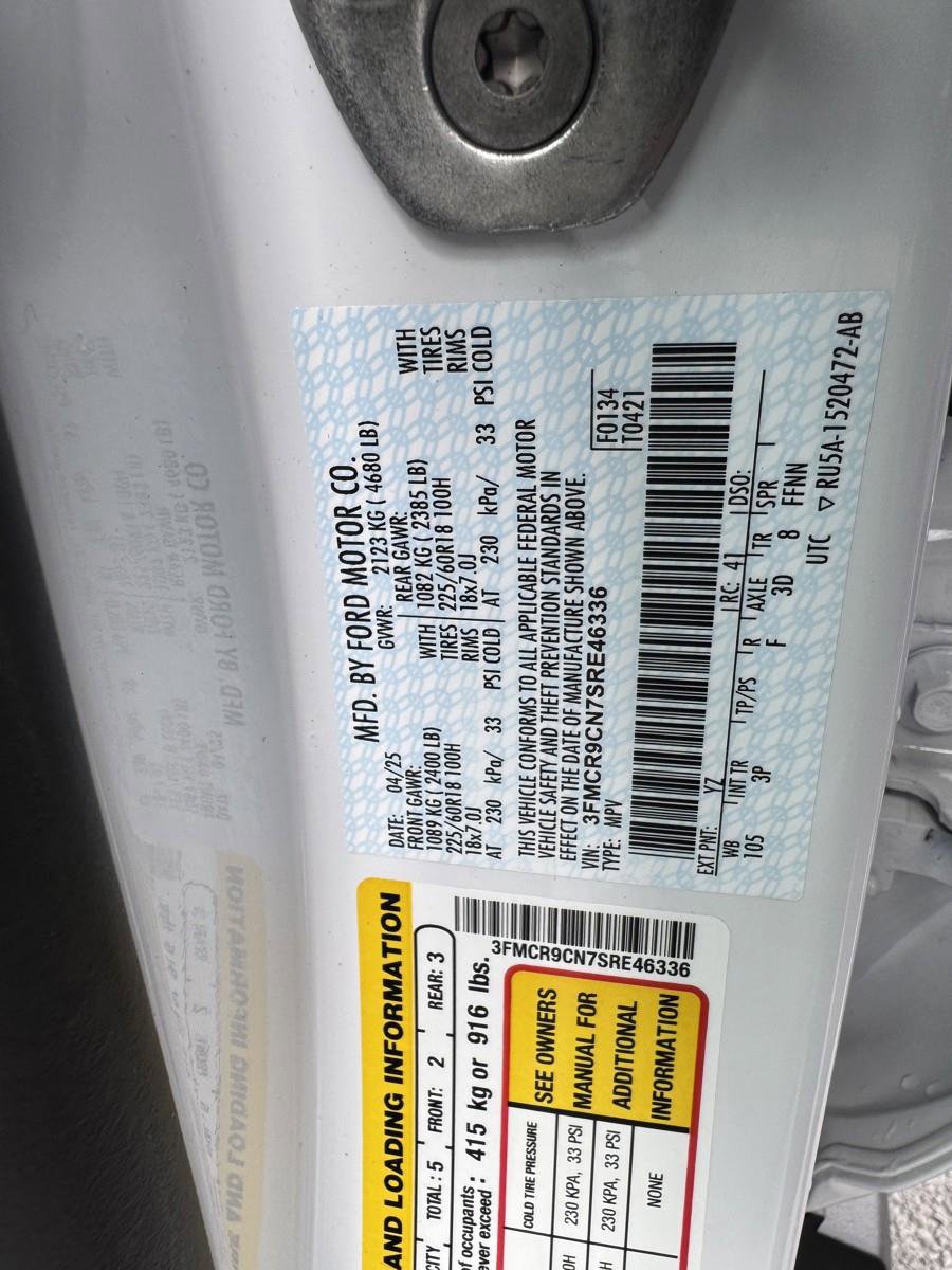 Used 2025 Ford Bronco Sport Outer Banks w/ Outer Banks Tech Package+ image 47