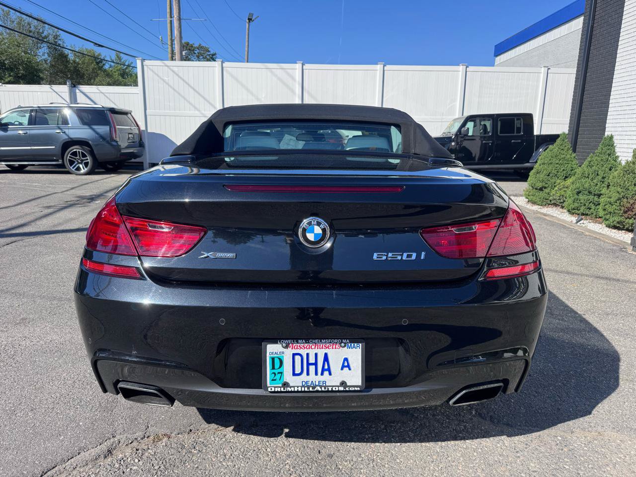 Used 2014 BMW 650i xDrive Convertible AWD/4WD image 14