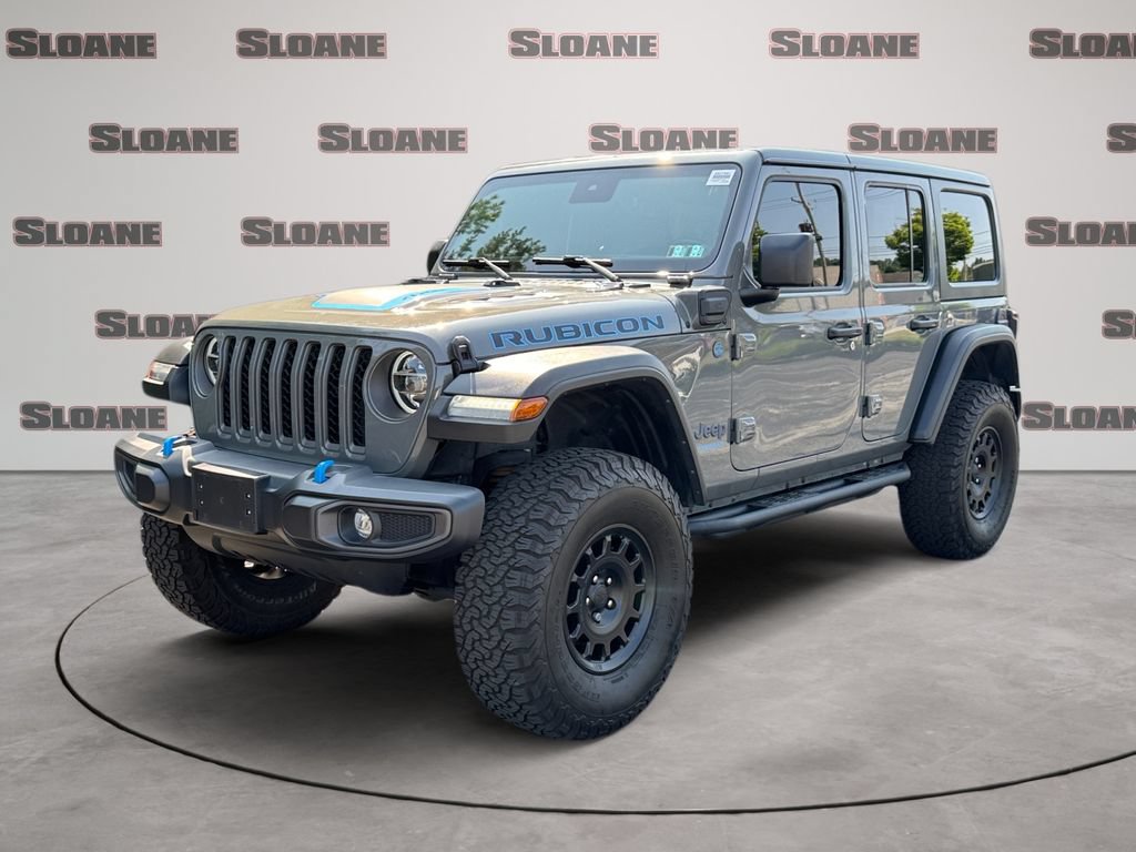 Used 2021 Jeep Wrangler Unlimited Rubicon 4xe w/ Cold Weather Group AWD/4WD image 1