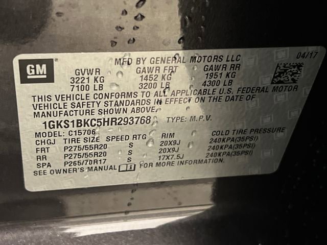 Used 2017 GMC Yukon SLT w/ Open Road Package image 31