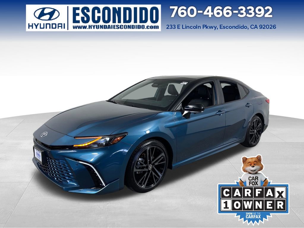 Used 2025 Toyota Camry XSE w/ Premium Plus Package FWD image 1