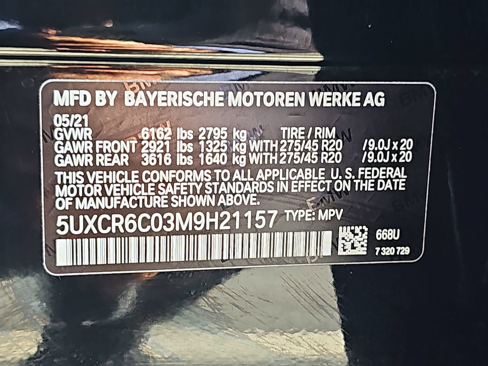 Used 2021 BMW X5 xDrive40i w/ Convenience Package AWD/4WD image 39