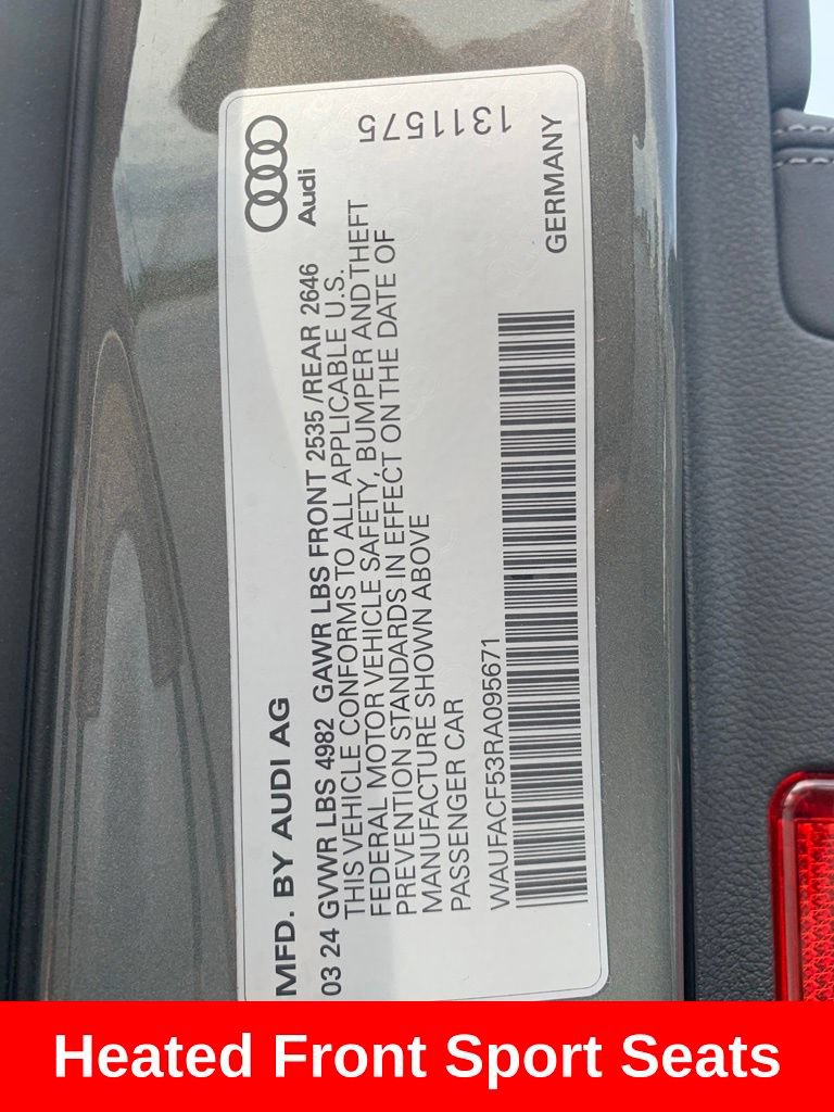 Used 2024 Audi A5 2.0T Premium Plus AWD/4WD image 17