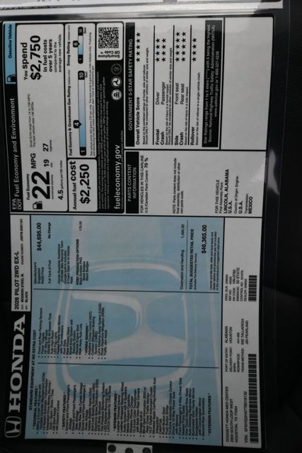 New 2026 Honda Pilot EX-L image 14