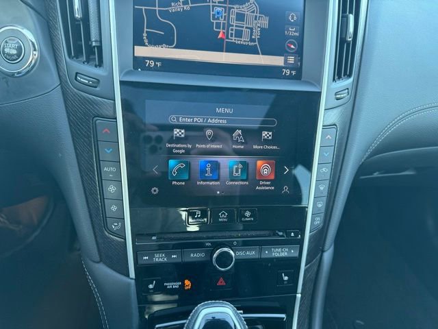 Certified 2023 INFINITI Q50 Sensory image 18