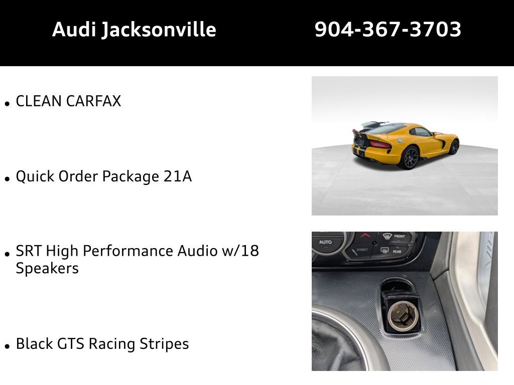 Used 2014 SRT Viper GTS image 9