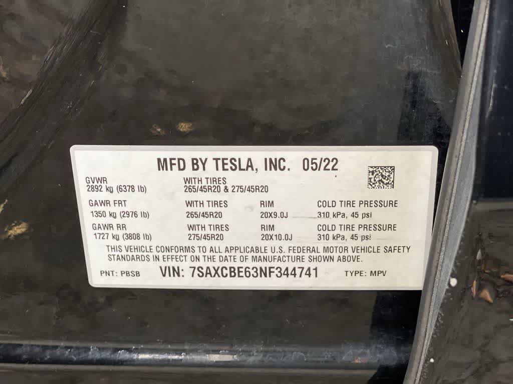 Used 2022 Tesla Model X Plaid AWD/4WD image 26