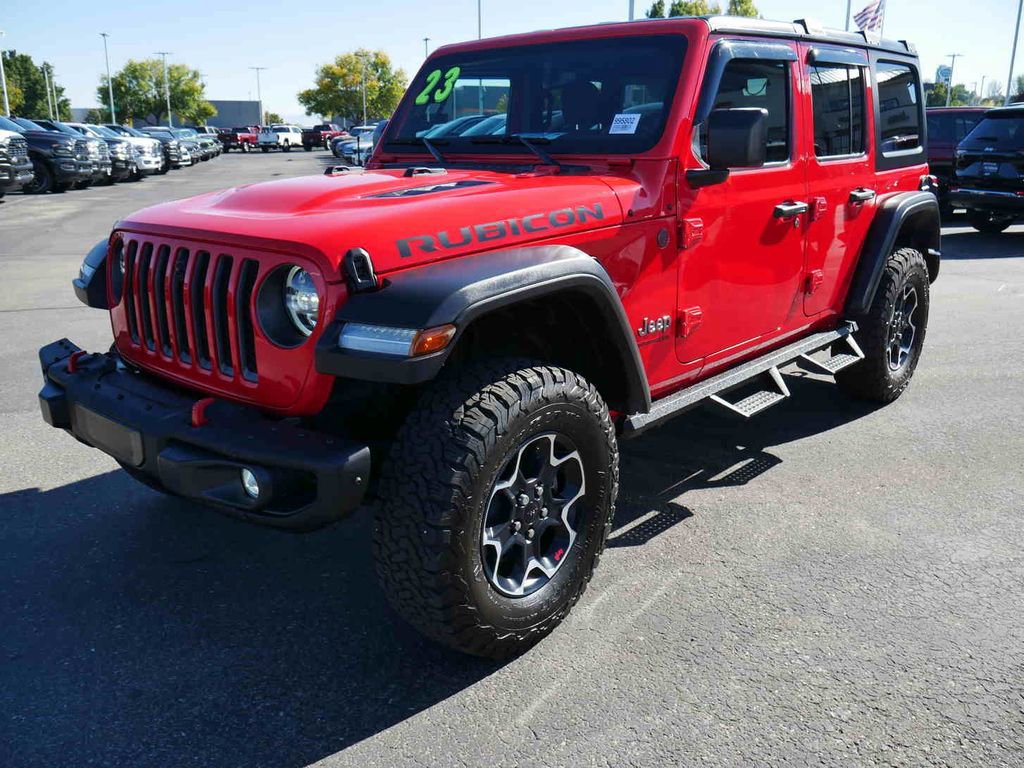 Used 2023 Jeep Wrangler Unlimited Rubicon w/ Steel Bumper Group image 4