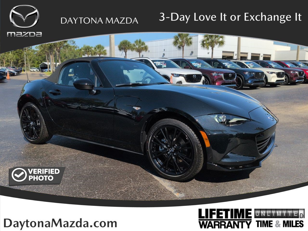 New 2026 MAZDA MX-5 Miata Club w/ Interior Package RWD image 1