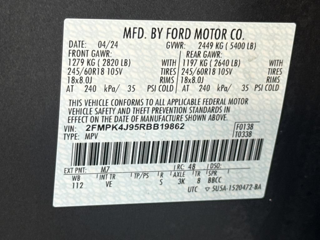 Used 2024 Ford Edge SEL w/ Convenience Package AWD/4WD image 27