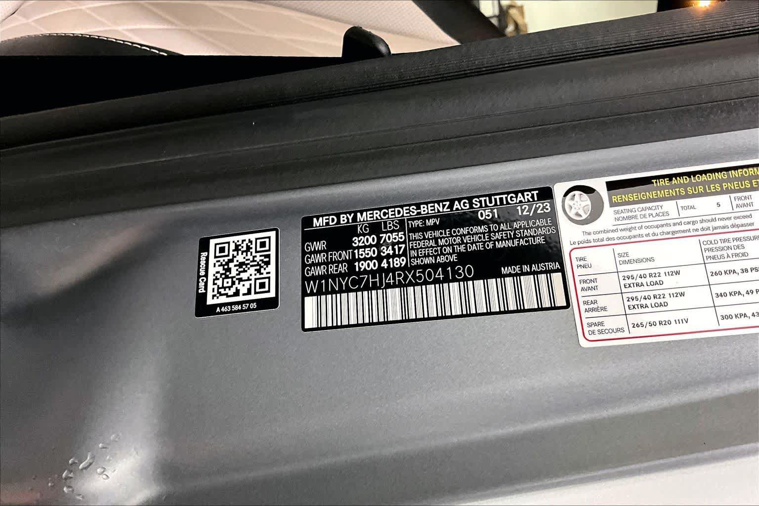 Certified 2024 Mercedes-Benz G 63 AMG 4MATIC image 34