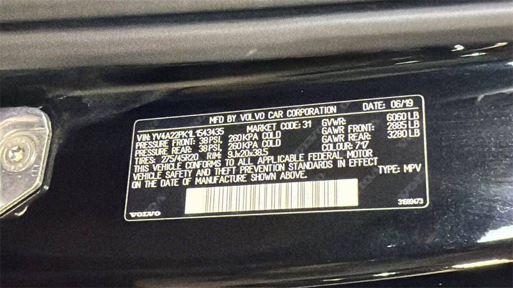 Used 2020 Volvo XC90 T6 Momentum w/ Protection Package Premier image 34