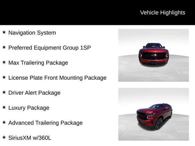 Certified 2024 Chevrolet Tahoe RST w/ Luxury Package AWD/4WD image 13