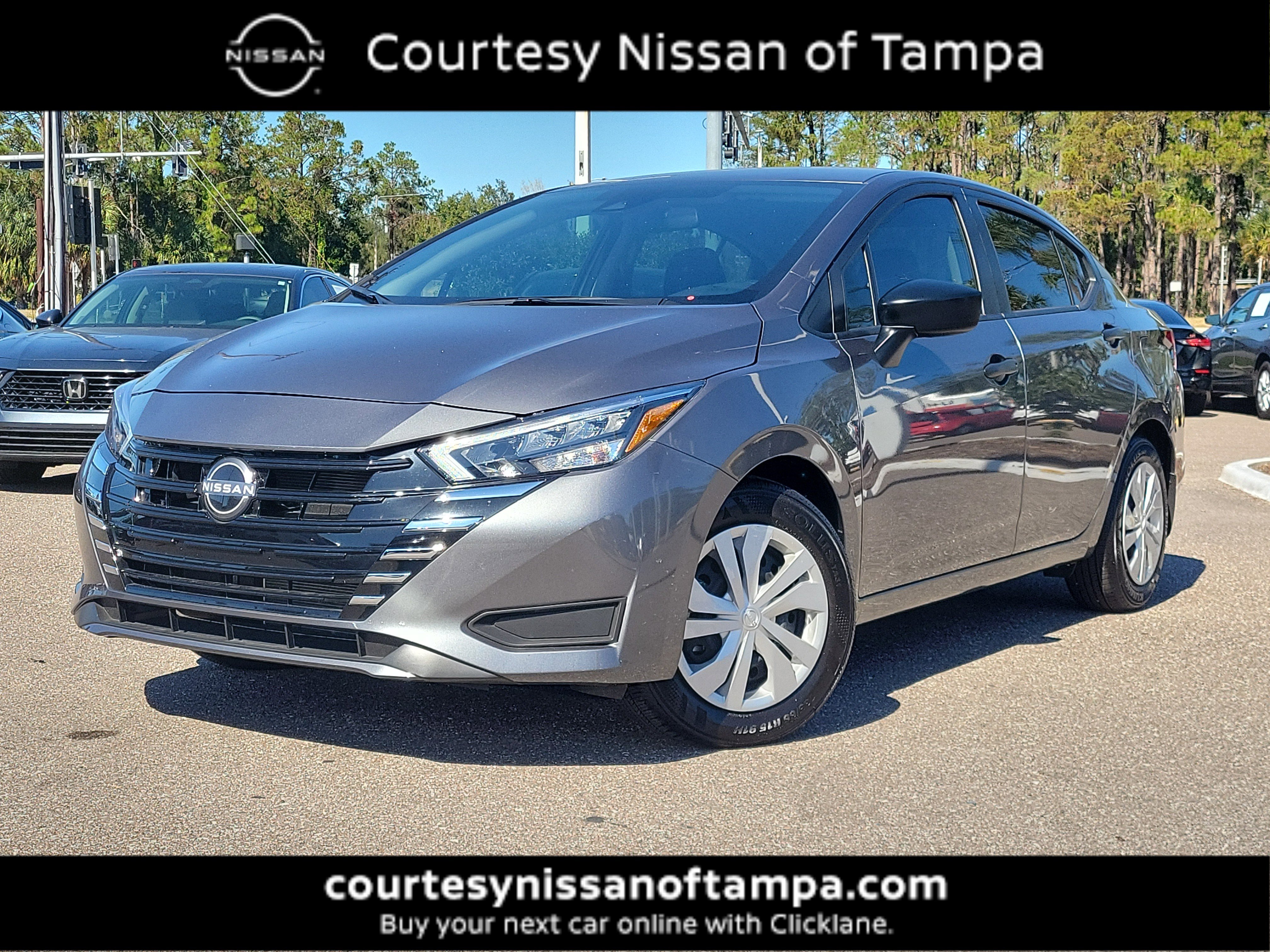 Certified 2025 Nissan Versa S w/ Trunk Package