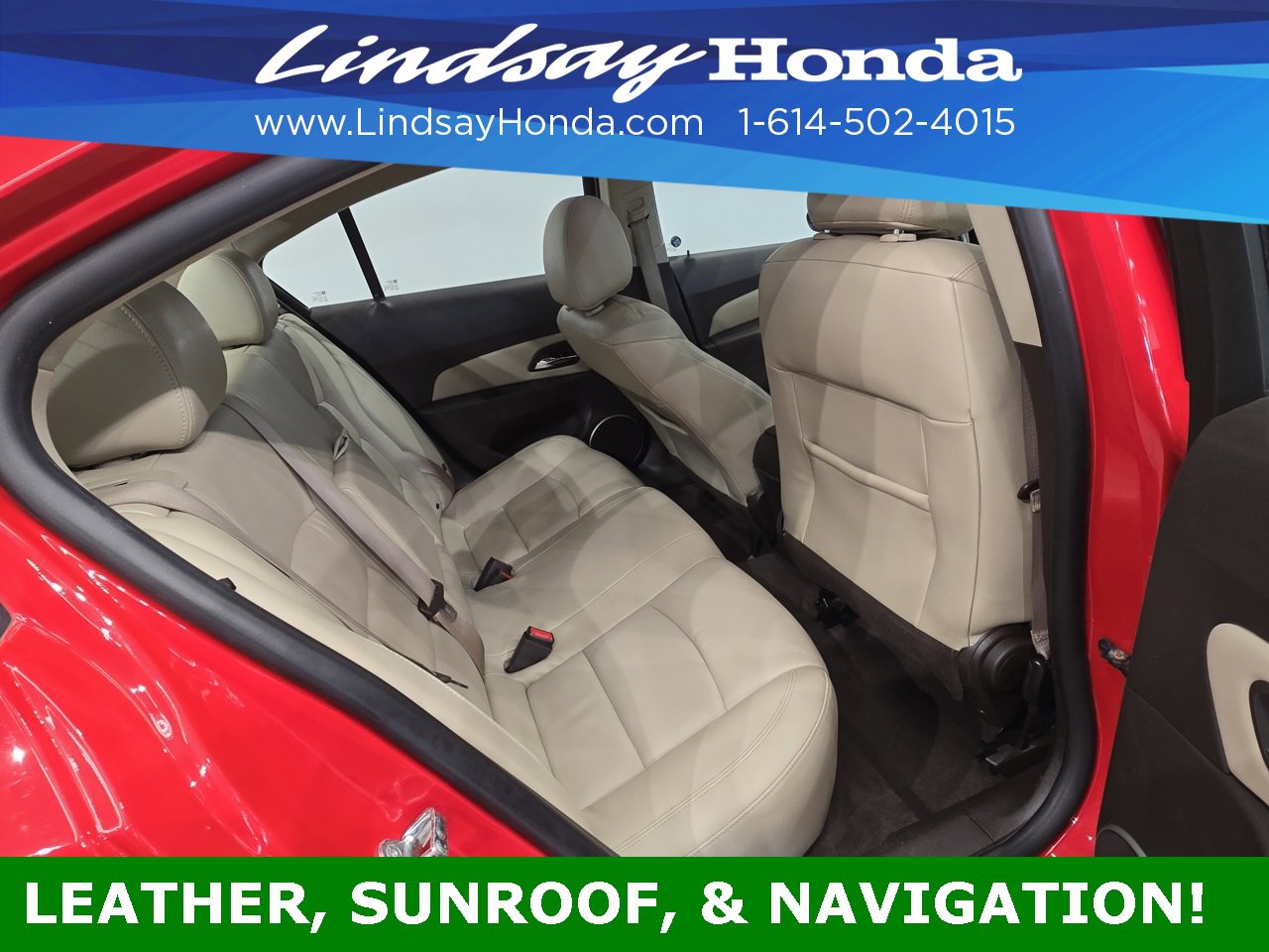 Used 2016 Chevrolet Cruze LTZ w/ Sun, Sound and Sport Package image 8