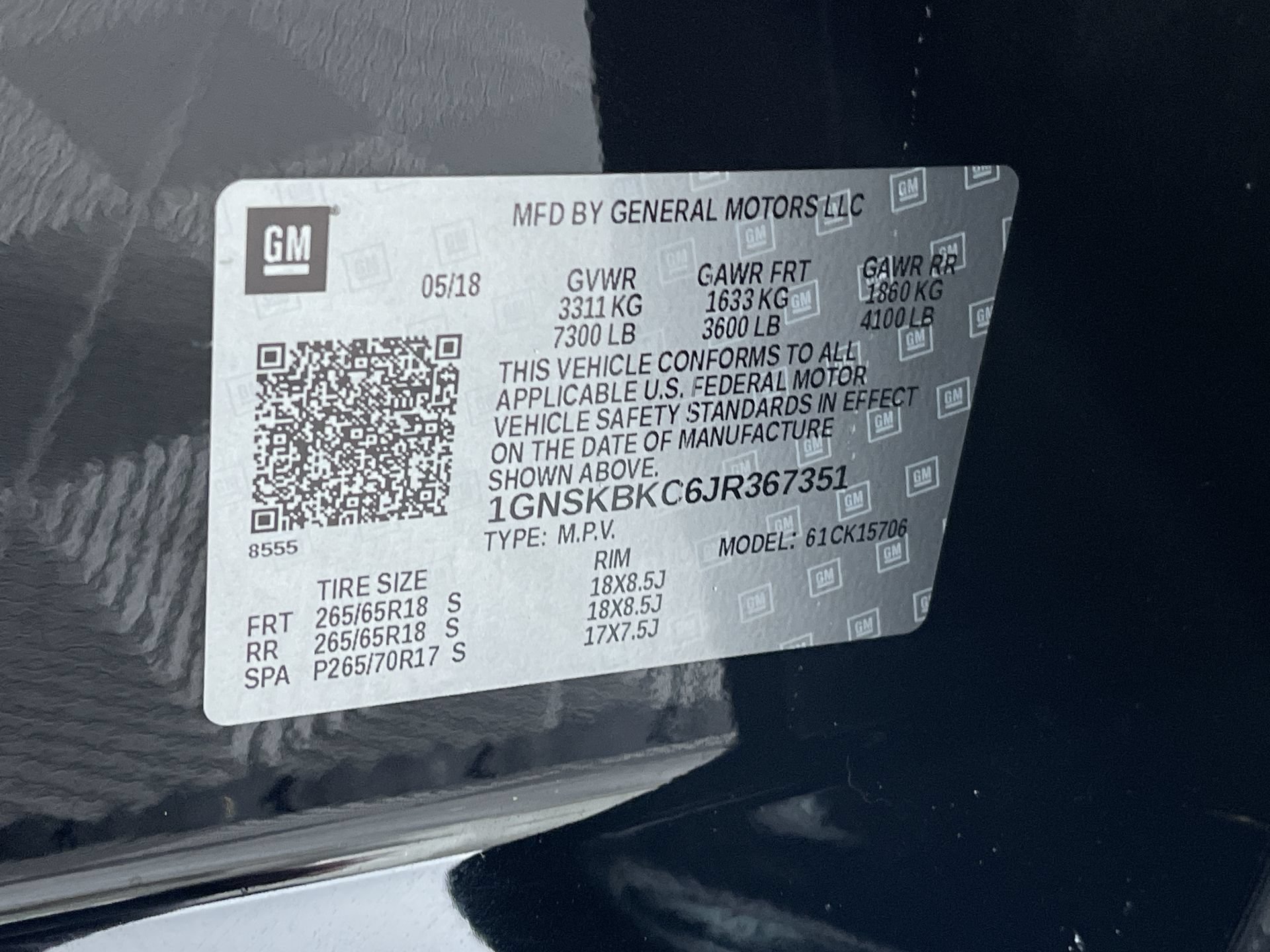 Used 2018 Chevrolet Tahoe LT AWD/4WD image 11
