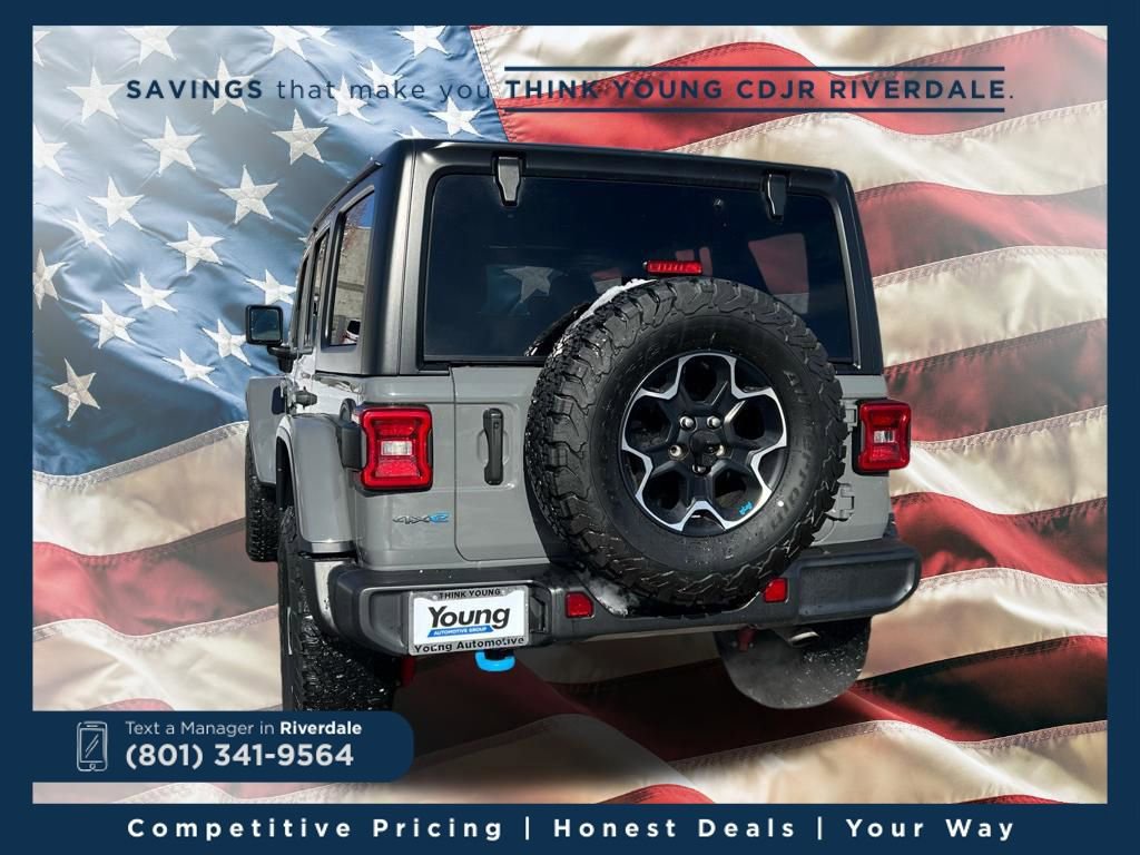Used 2022 Jeep Wrangler Unlimited Rubicon 4xe image 7